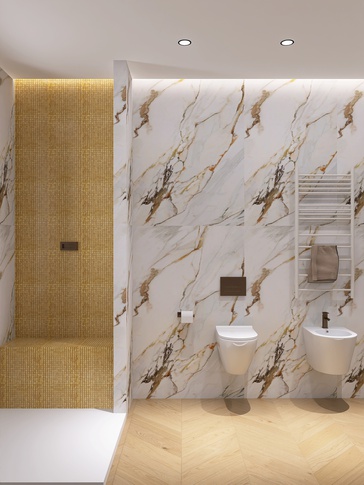 Bagno in stile contemporaneo di 8 di Wephouse Bagno in stile contemporaneo di 8 di Wephouse