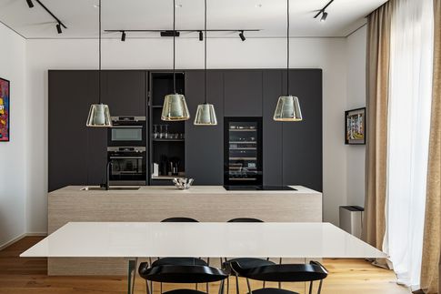 Open Space in stile contemporaneo di 43 di kkarchitecture