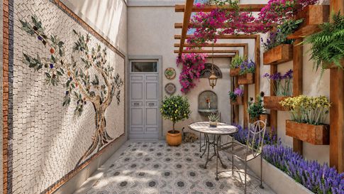 Patio in stile classico di 9 di JFD Juri Favilli Design