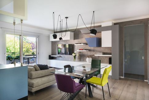 Open Space in stile minimal di 42 di RT_architetto