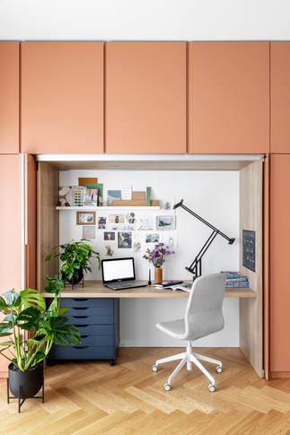 Studio in stile moderno di 7 di Arch. Martina Pozzi MP_archistudio