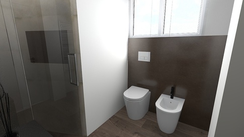 Bagno in stile contemporaneo di 4 di Arar Studio di Arar Muna Isabella Bagno in stile contemporaneo di 4 di Arar Studio di Arar Muna Isabella