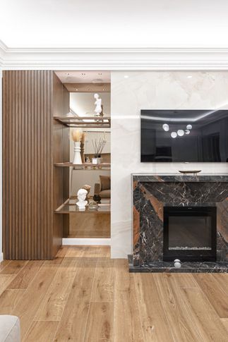 Soggiorno in stile classico di 30 di Salvatore Sito Interior Designer