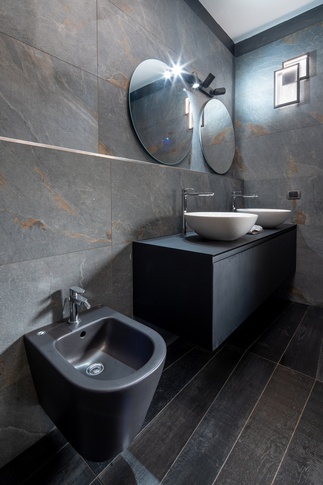 Bagno in stile contemporaneo di 6 di AD Design Bagno in stile contemporaneo di 6 di AD Design