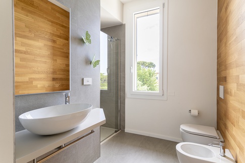 Bagno di Servizio in stile contemporaneo di 5 di Lorenzo Rossi Architetto Bagno di Servizio in stile contemporaneo di 5 di Lorenzo Rossi Architetto