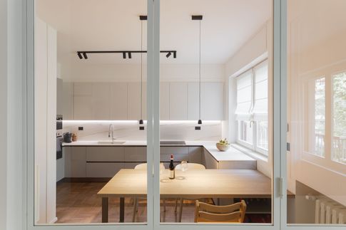 Cucina in stile contemporaneo di 14 di Facta Studio Architetti Milano Cucina in stile contemporaneo di 14 di Facta Studio Architetti Milano