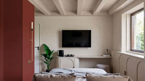 Camera da Letto in stile japandi di 34 di EmmePi Architettura