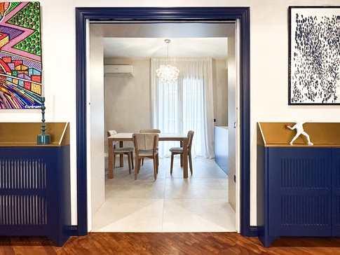 Cucina in stile contemporaneo di 17 di Studio Gaetano Riccardelli