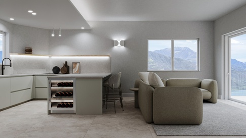 Cucina in stile moderno di 100 di Michele Ambrosio Architetto