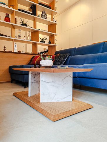 Open Space in stile contemporaneo di 45 di Rossana Alfieri Architetto Open Space in stile contemporaneo di 45 di Rossana Alfieri Architetto