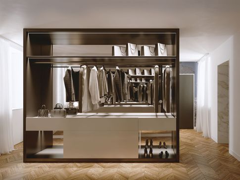 Open Space in stile minimal di 70 di Federica Rossi Open Space in stile minimal di 70 di Federica Rossi