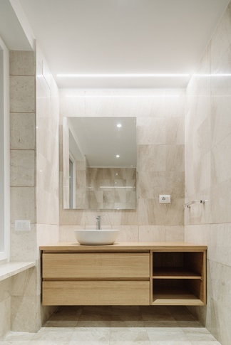 Bagno in stile minimal di 5 di Tramas