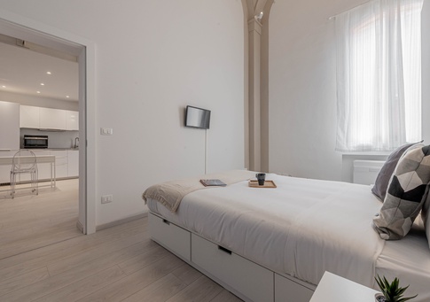 Camera da Letto in stile contemporaneo di 40 di Ristrutturabilmente Camera da Letto in stile contemporaneo di 40 di Ristrutturabilmente
