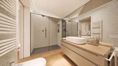 Bagno in stile classico di 10 di JFD Juri Favilli Design