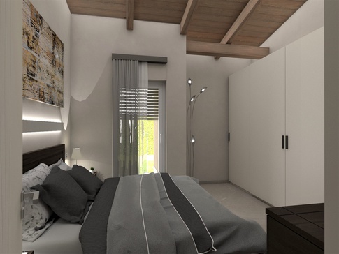 Camera da Letto in stile contemporaneo di 15 di Francesca Boglio Architetto
