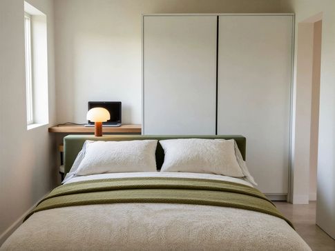 Camera da Letto in stile japandi di 24 di EmmePi Architettura
