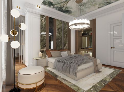 Camera da Letto in stile contemporaneo di 20 di Salvatore Sito Interior Designer