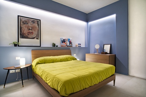 Camera da Letto in stile pop art di 17 di Annalisa Buscarini Ingegnere Edile Architetto
