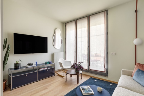 Camera Ospiti in stile contemporaneo di 12 di Paper Plane design