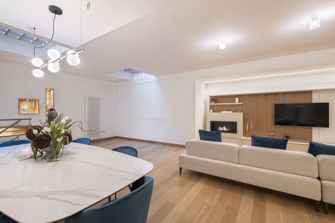 Open Space in stile contemporaneo di 65 di Bossi Vigorito Building Interior Open Space in stile contemporaneo di 65 di Bossi Vigorito Building Interior