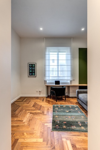 Studio in stile contemporaneo di 15 di MOB Architects Studio in stile contemporaneo di 15 di MOB Architects