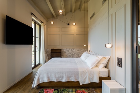 Camera da Letto in stile contemporaneo di 80 di EmmePi Architettura