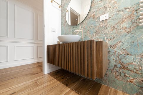 Bagno in stile classico di 10 di Salvatore Sito Interior Designer