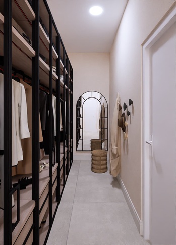 Cabina Armadio in stile contemporaneo di 8 di Caterina Scamardella Architetto Cabina Armadio in stile contemporaneo di 8 di Caterina Scamardella Architetto