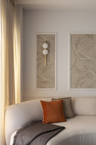 Soggiorno in stile classico di 27 di Storie Design Studio