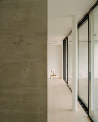 Open Space in stile minimal di 55 di Didonè Comacchio Architects