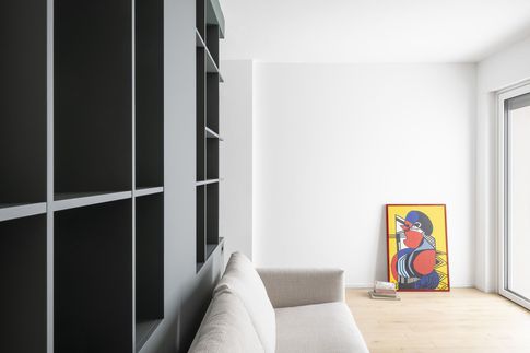 Open Space in stile minimal di 50 di Moroni Architettura 2.0