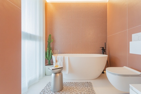 Bagno in stile glamour di 6 di Alessandra Parolini Studio Bagno in stile glamour di 6 di Alessandra Parolini Studio