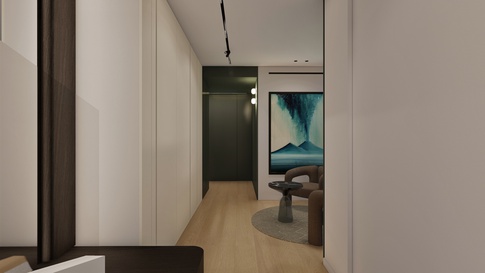 Ingresso in stile contemporaneo di 15 di Areadieci architettura