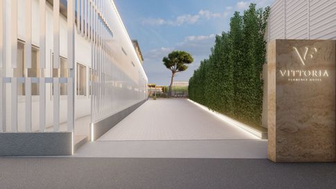 Facciata in stile contemporaneo di null di Studio di Architettura Luigi Pezzella