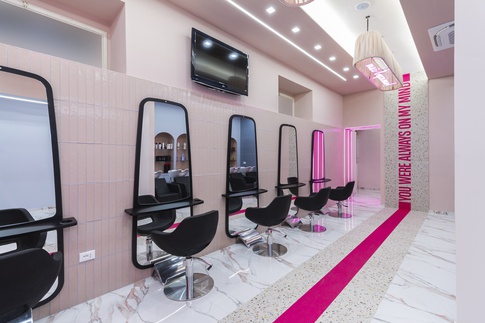 Open Space in stile pop art di 80 di Carusone D+B