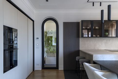 Cucina in stile contemporaneo di 21 di Pamela Camposano Ingegnere Architetto