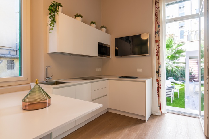 Open Space in stile contemporaneo di 22 di Micro Interior Design