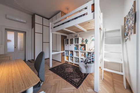 Camera da Letto in stile contemporaneo di 15 di Annalisa Carli Architetto