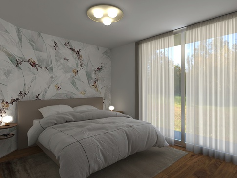 Camera da Letto in stile contemporaneo di 15 di induestudio