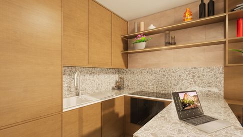Cucina in stile contemporaneo di 14 di Disi Design