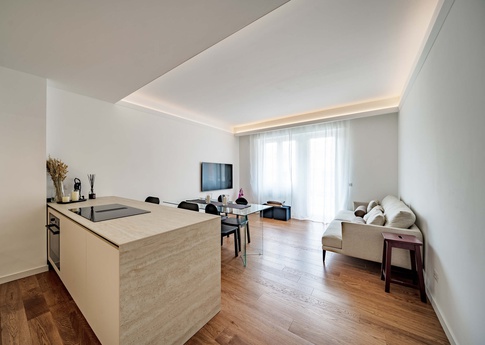 Open Space in stile contemporaneo di 30 di Gianluca Chiocca Interior Design Studio