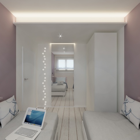 Cameretta Bambini in stile mediterraneo di 9 di SG Architetti