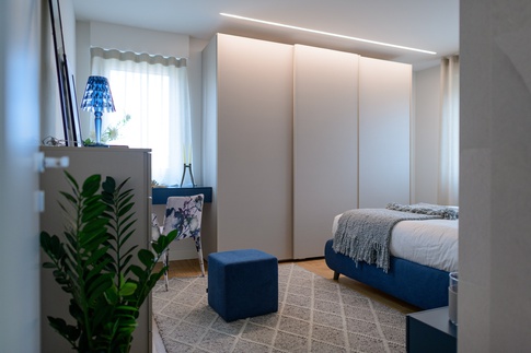 Camera da Letto in stile contemporaneo di 18 di JESSICA PIGNATTA ARCHITETTO