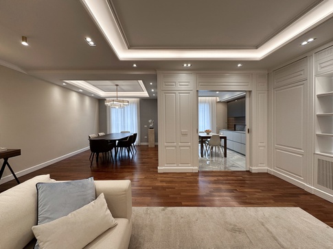 Soggiorno in stile contemporaneo di 47 di Studio Gaetano Riccardelli Soggiorno in stile contemporaneo di 47 di Studio Gaetano Riccardelli