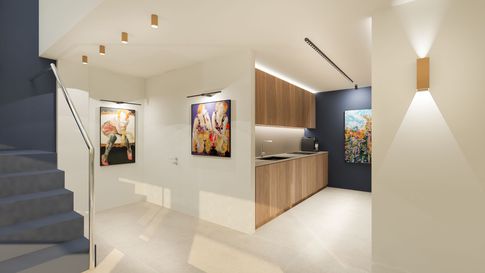 Cucina in stile minimal di 9 di MICHELE VOLPI STUDIO INTERIOR DESIGN