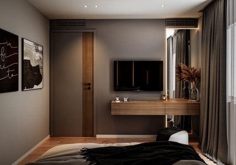 Camera da Letto in stile contemporaneo di 14 di Carlo Damiano Architetto