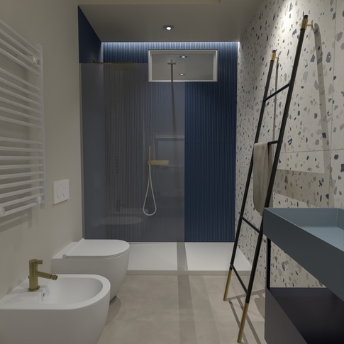 Bagno in stile contemporaneo di 5 di EasyRelooking srls Bagno in stile contemporaneo di 5 di EasyRelooking srls