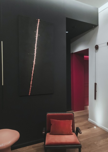 Ingresso in stile contemporaneo di 35 di RAG Architettura di Giuseppe Raimondo Architetto
