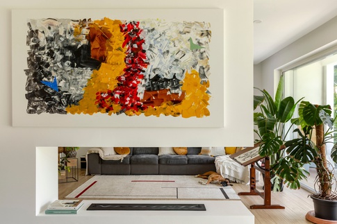 Soggiorno in stile contemporaneo di 65 di Caterina Scamardella Architetto Soggiorno in stile contemporaneo di 65 di Caterina Scamardella Architetto