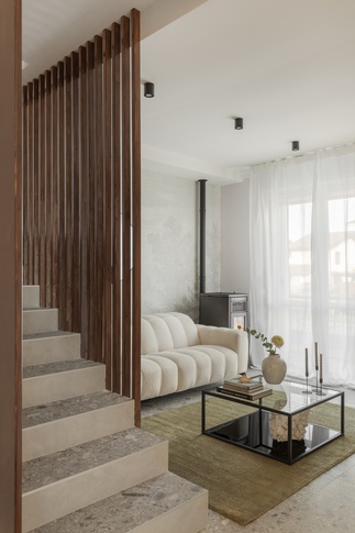 Soggiorno in stile minimal di 14 di Sofia Carta Studio